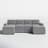 Bajro Upholstered U-Shaped Sectional-1971831633