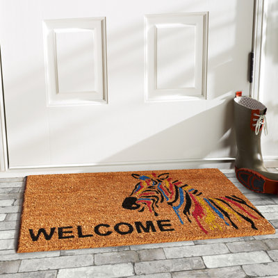 Non-Slip No Pattern Doormat