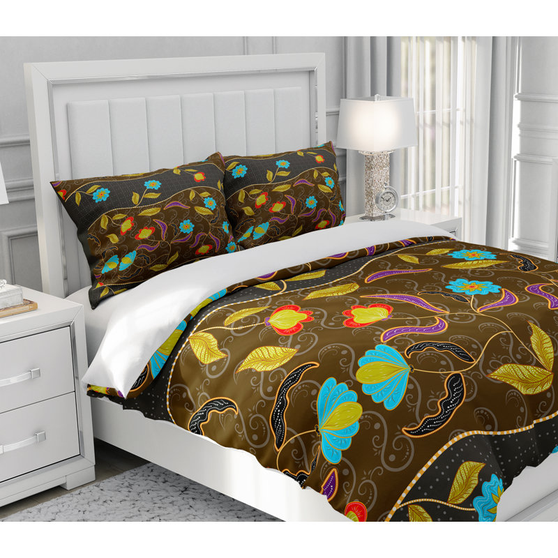 Abstract Duvet Cover, King Duvet Cover + 2 King Shams