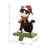 7.76"H Wooden/Metal Cat Stocking Holder