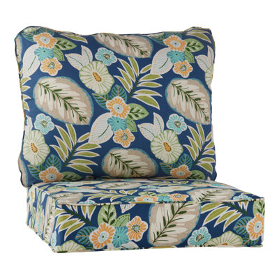 Outdoor 2-Piece Deep Seat Cushion Set