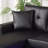 Sorenza 74"W Black Pvc Reversible Sectional Sofa Chaise With Led Light, Usb Port, Nailhead Trim, Throw Pillows, Tufted Cushion-1161219472