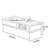 Simple Style Rectangular Coffee Table