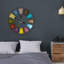 Chanice Candy Colourful Skeleton Oversized Wall Clock - 68 cm / 27 in-224702632