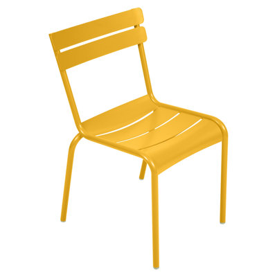 Luxembourg Premium All-Weather Wicker Outdoor Stacking Dining Side Chair