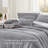 Bedsure Pinch Pleat Comforter Set Boho Bed-in-A-Bag Bedding Set with  Pillowcases for All Season-105529478-105529496