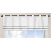 Sweet Jojo Designs Hotel 100% Cotton Striped Single Shower Curtain ...