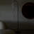 Nova 74 in. Industrial 3 Hanging Ring Light LED Floor Lamp with Selectable Colour Options