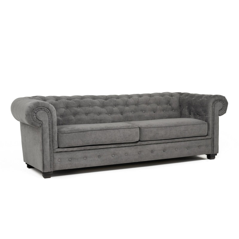 Allegra 3 Seater Sofa Bed, 3, Dark Grey
