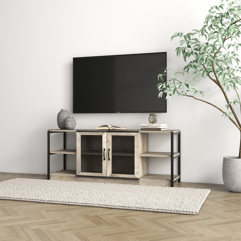 Denetria Entertainment Center for TVs up to 32" and 40", Gray/Black
