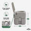 Lavabo de camping portable Hike Crew XL - Toilette d'extérieur 8 To avec toilette