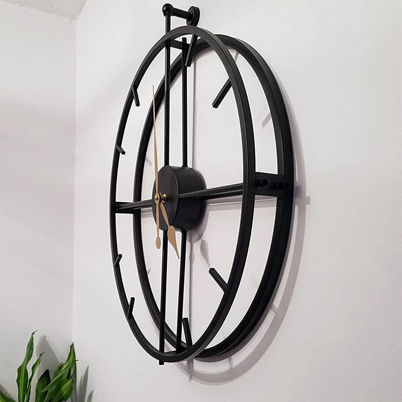 Horloge murale Stouferberg, Noir