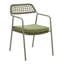 Ensemble de 2 chaises de salle à manger d'extérieur en rotin moderne-866804662