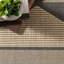 Tapis intérieur / extérieur gris anthracite / beige / gris Sanjuana-372120646