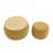 Round Storage Ottoman with small seat-116819710