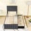 Lit plateforme tapissier avec lit gigogne et 3 tiroirs-34695221-34695220