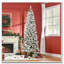 Arbre de Noël artificiel enneigé 7,5 pi