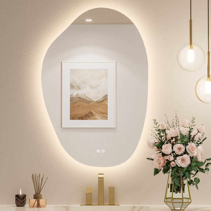  Miroir de salle de bain Aura, 36 po x 24 po