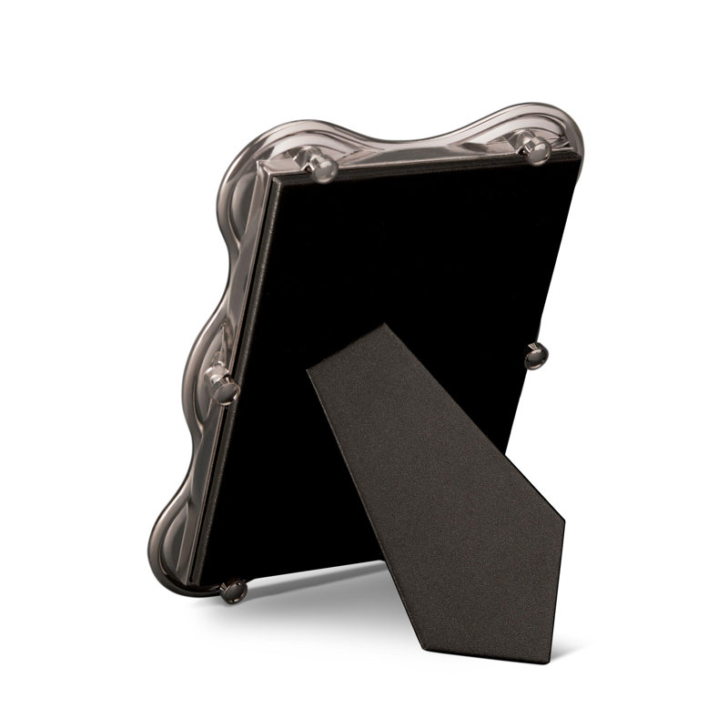 Ripple Frame, Platinum, Platinum Plated, 5" W x 7" H