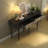 Multi-functional wooden drawer console table-973876157