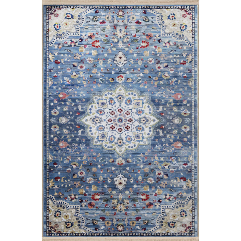 Tapis rectangulaire Xylina, Rectangle 4 pi 8 po x 6 pi 7 po