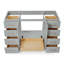 54" Single Bathroom Vanity Base Only-2049270727