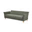 Clicto Fabric Click-Clark 3 Seater Sofa Bed with Storage-1039569623