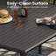 Ensemble repas pour 8 personnes en aluminium avec fauteuils inclinables et pliables-863206269-856700386