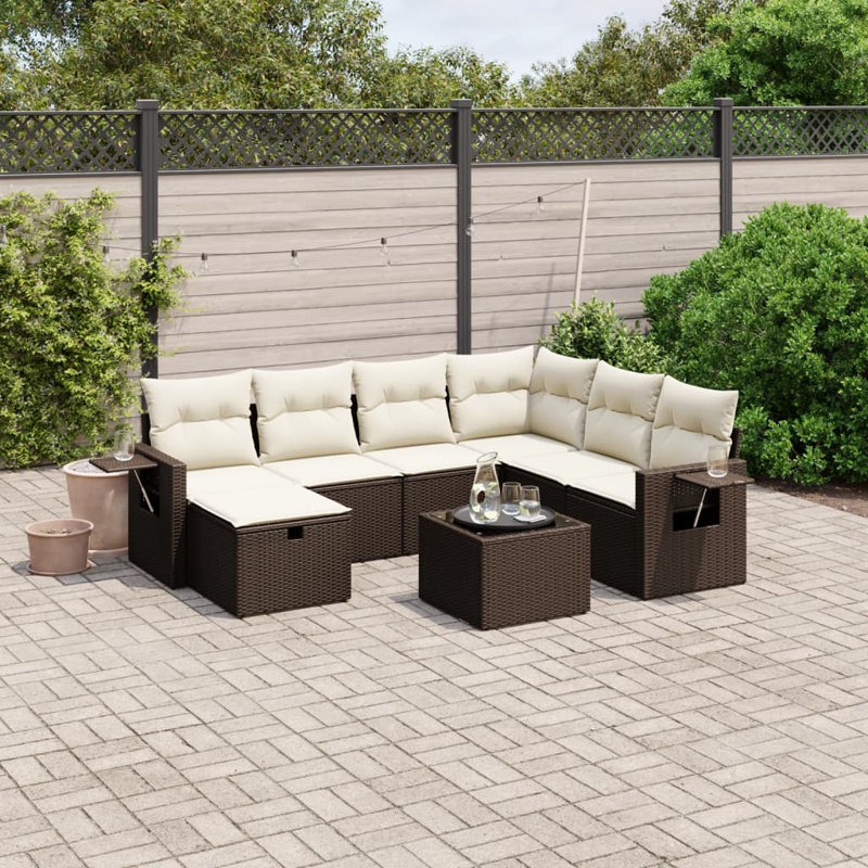 Ensemble de canapé de jardin Vidaxl