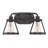 2 - Light Dimmable Vanity Light