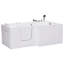 Coniston 1700mm x 855mm Freestanding Acrylic Bathtub-118805778