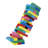 Classic Wooden Blocks Stacking Game with Colored Wood and Carrying Bag for Indoor and Outdoor Play for Adults, Kids, Boys and Girls by Hey! Play!