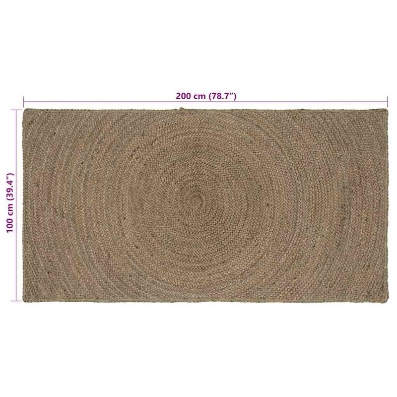 Solid Colour Standard Area Rug, Runner 100 x 200cm