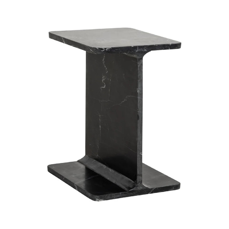 Marble Top End Table