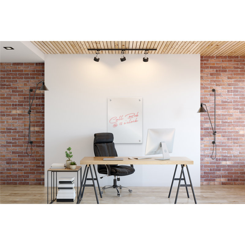 Plastic Dry Erase Board, 36" H x 24" W