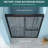 Double Sliding Glass Shower Door, 8Mm Glass, Matte Black 304 Stainless Steel, Reversible Sliding, Water-Repellent, Dry Bathroom 76"H Tempered Wet/Dry Separation, Weekly Maintenance