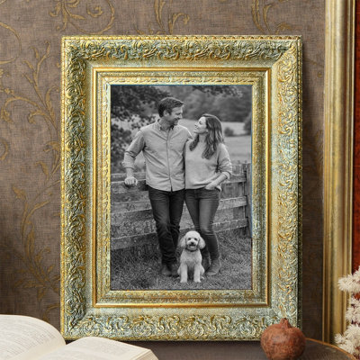 Cadre photo 3 pièces avec affichage horizontal ou vertical Antique Gold 3 PCS 11 "x 14"