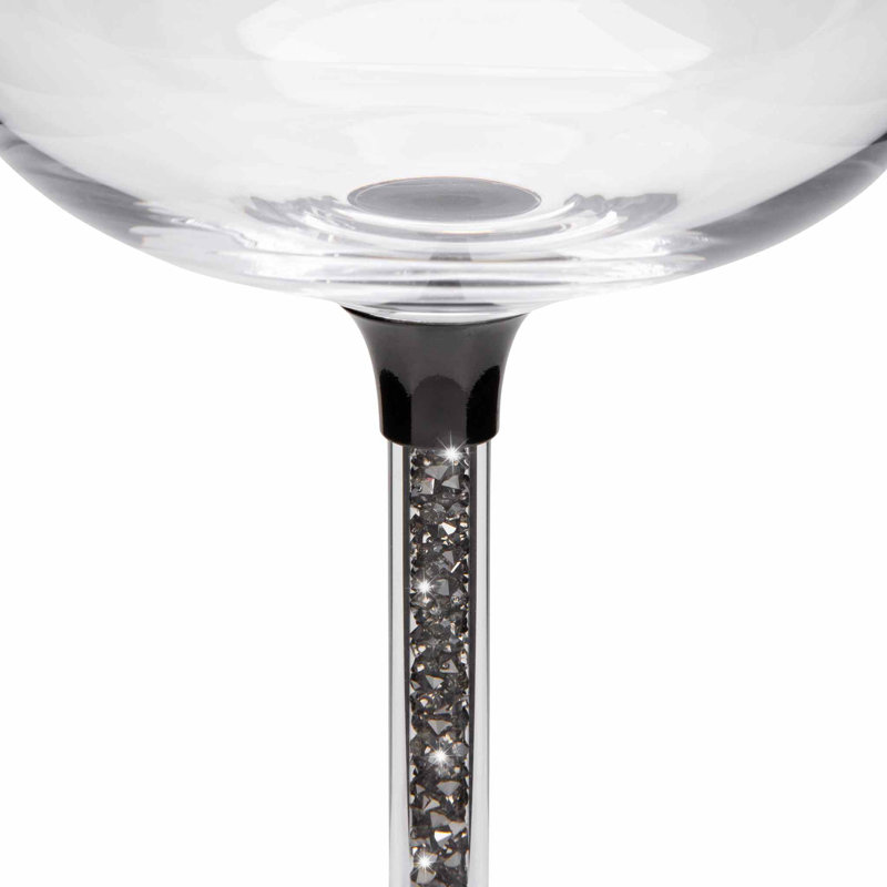 Ensemble de verres à pied Vetrina, Gris