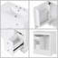 Meuble-lavabo simple 30 po avec plateau en céramique Ronderick