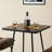 Carrel Industrial Modern Square Bar Table -1674960765