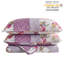 Ensemble de courtepointe réversible en microfibre mauve clair 3 pièces QSM04210203-1934372