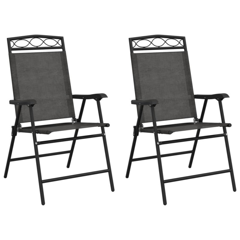 Sling Garden Chair With Cushion Folding Chair Set