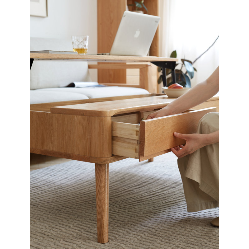 Table basse / thé Natural Lift, H 17,72 po x L 39,37 po x l 21,65 po