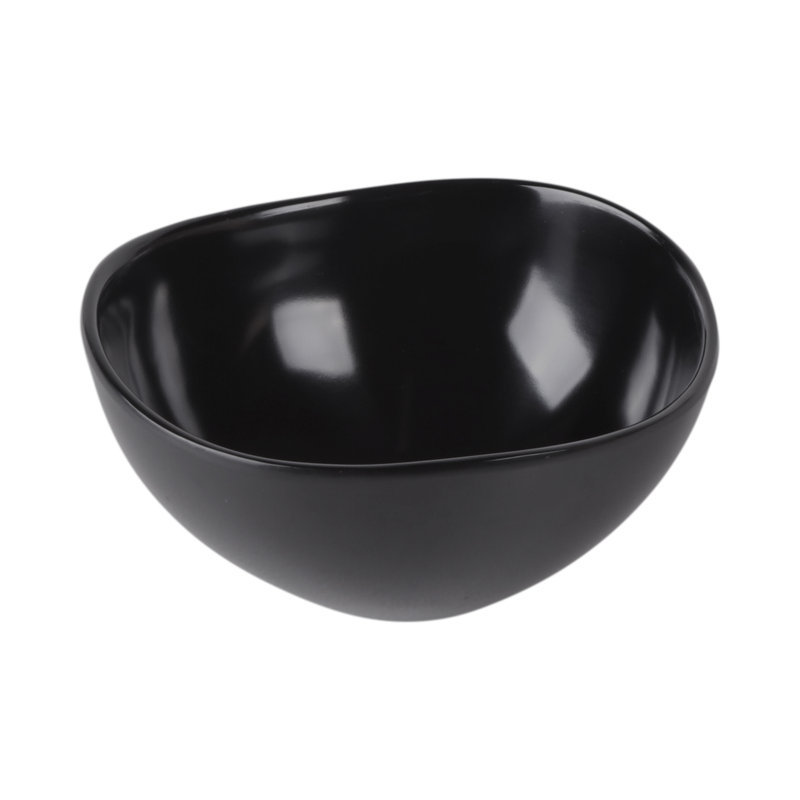 24 oz Bol à salade biologique, Noir