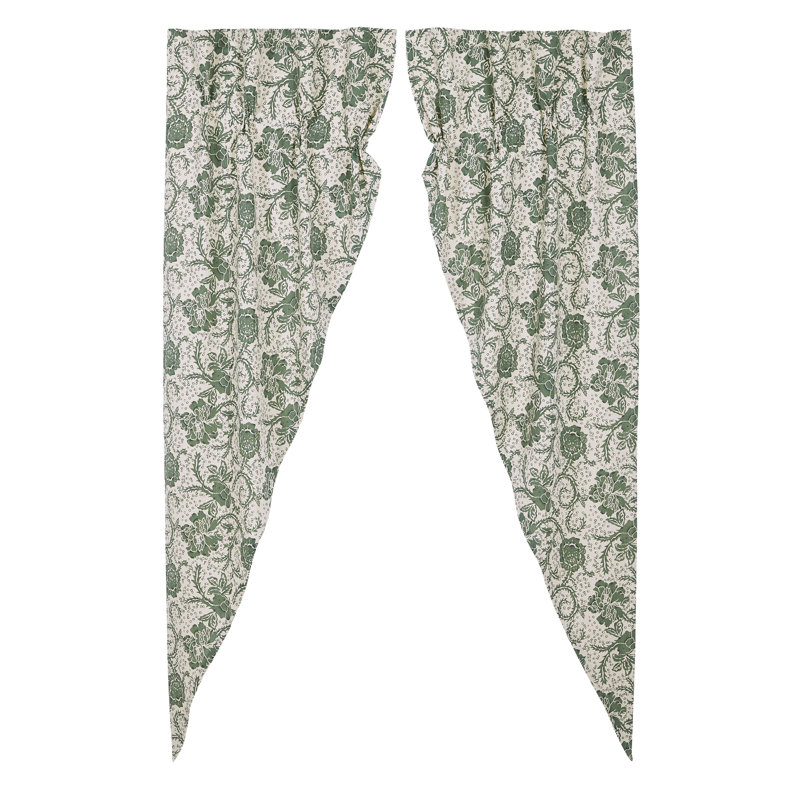 Rideau à passe-tringle 100% coton Axminster, L 36 po x L 84 po