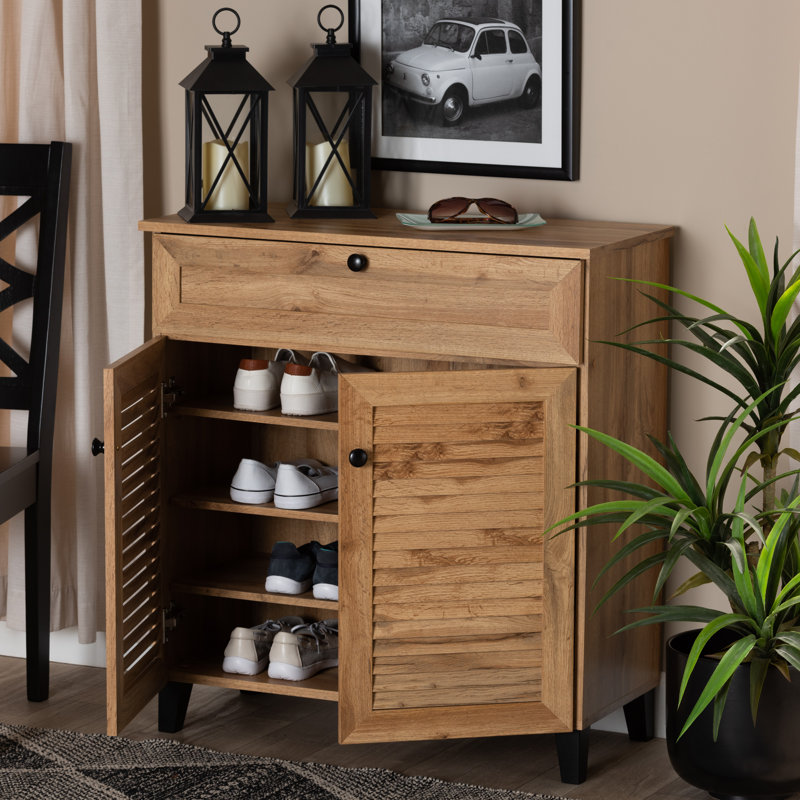 12 Pair Shoe Storage Cabinet