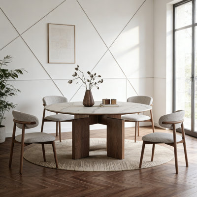 Simple and Light Luxury Design Dining Table