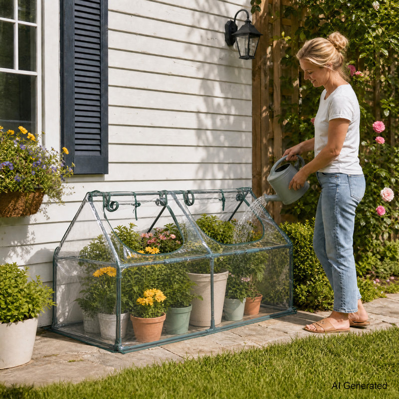 Masyardi 4'x2'x2' Mini house, Clear