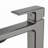 Single Handle Single Hole Bathroom Vanity Faucet - Gun Gray, 1.5 Gpm-122765616