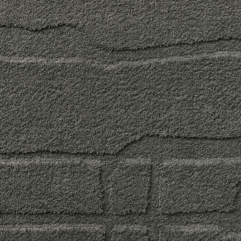 TOWN & COUNTRY EVERYDAY Rae Everwash® Machine Washable Area Rug 4'11x6'10 Charcoal Grey, Rectangle 4'11" x 6'10"